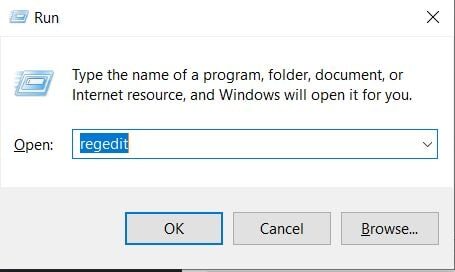 Run Command Regedit To Speed Up Windows 10